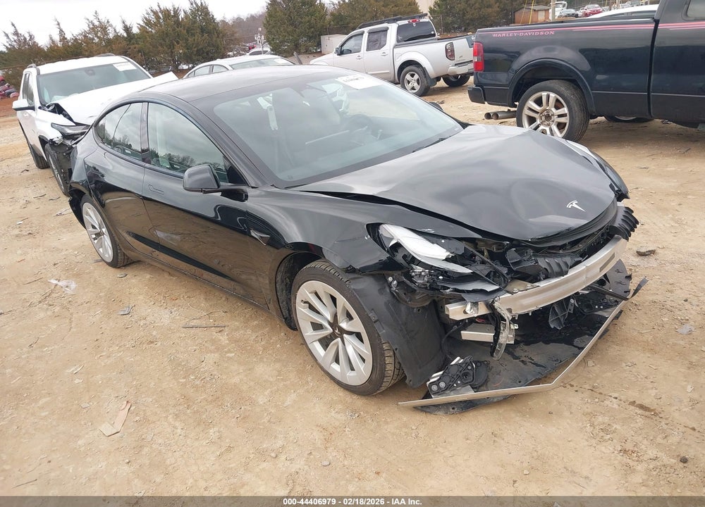2022 TESLA MODEL 3 LONG RANGE DUAL MOTOR ALL-WHEEL DRIVE VIN: 5YJ3E1EB2NF289762