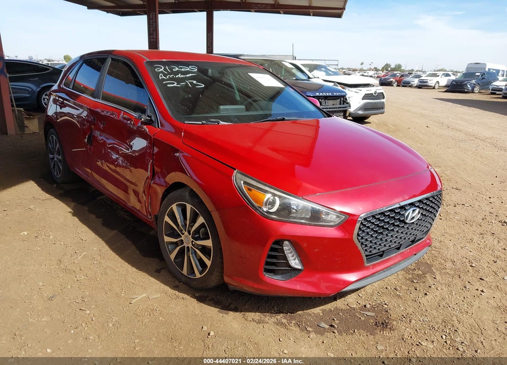 2018 HYUNDAI ELANTRA GT VIN: KMHH35LE1JU012887
