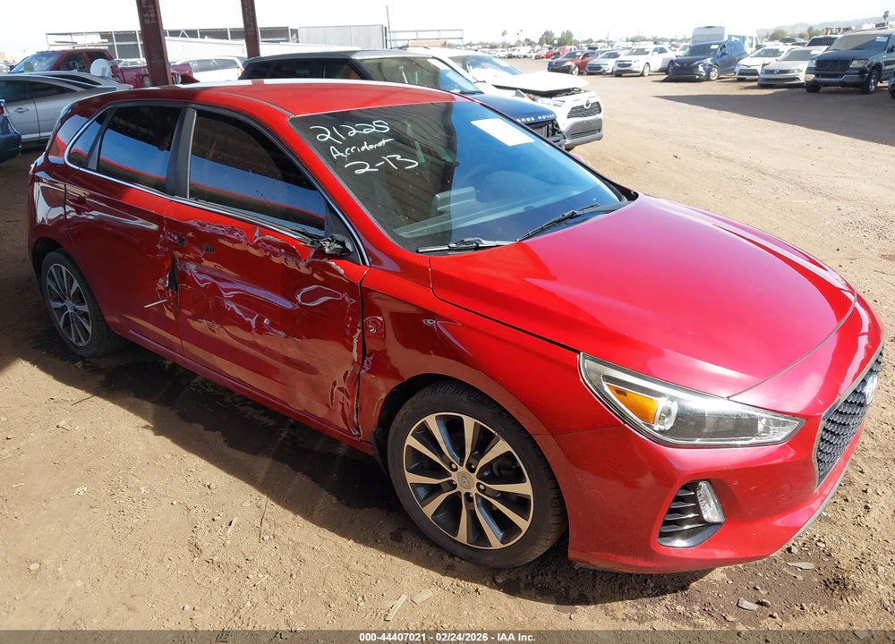 2018 HYUNDAI ELANTRA GT VIN: KMHH35LE1JU012887