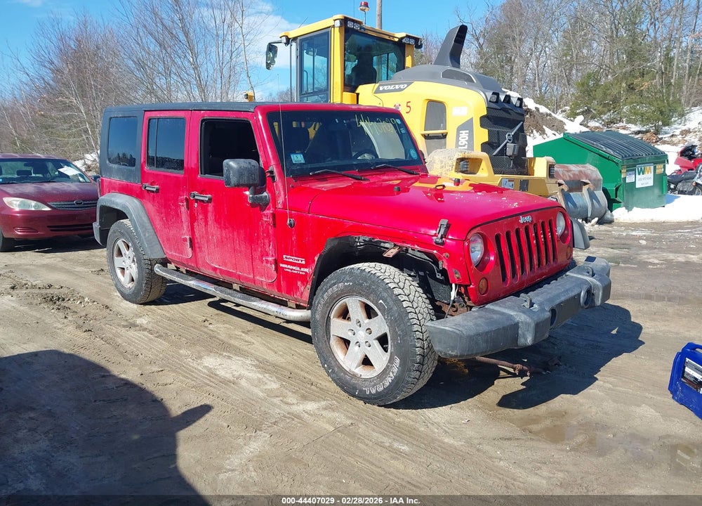 2012 JEEP WRANGLER UNLIMITED SPORT VIN: 1C4HJWDG9CL150783