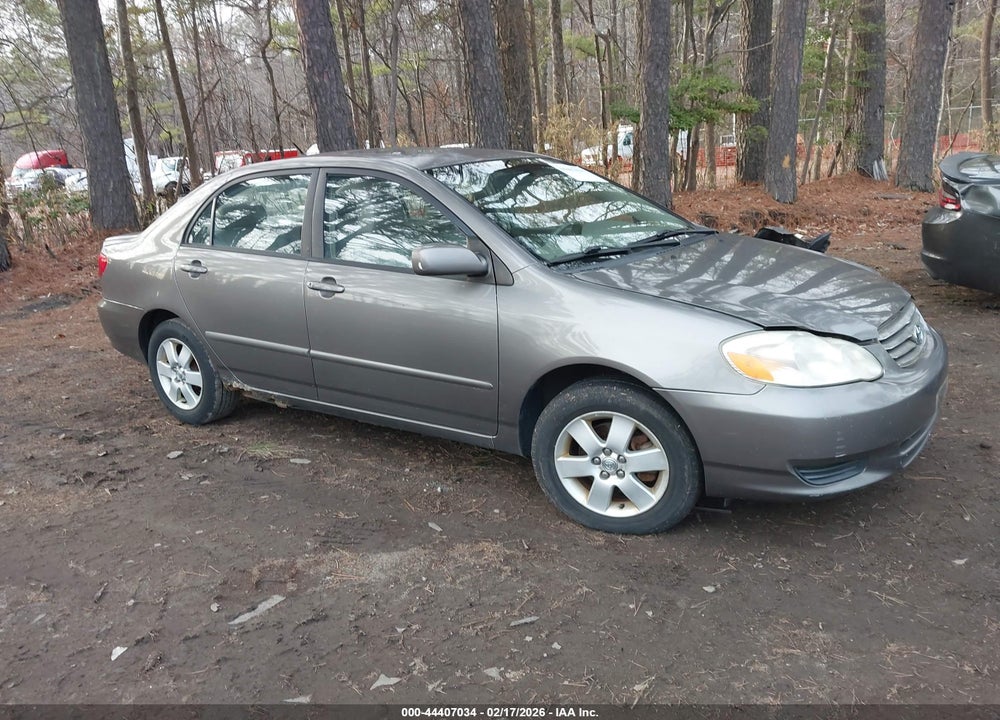 2004 TOYOTA COROLLA LE VIN: 2T1BR32E54C183710