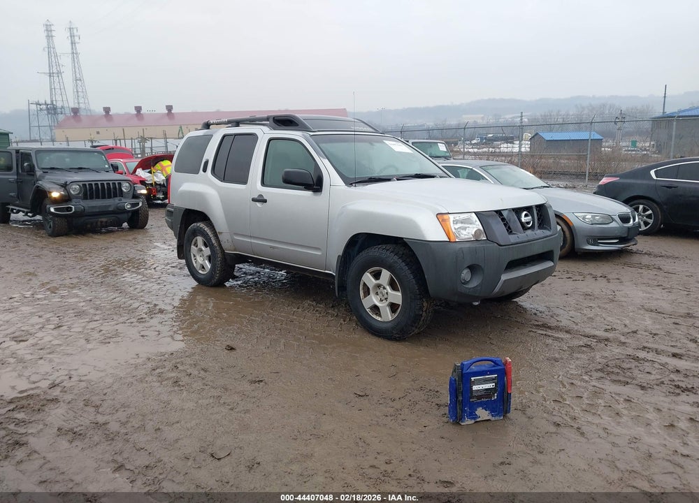 2007 NISSAN XTERRA S VIN: 5N1AN08W07C528396