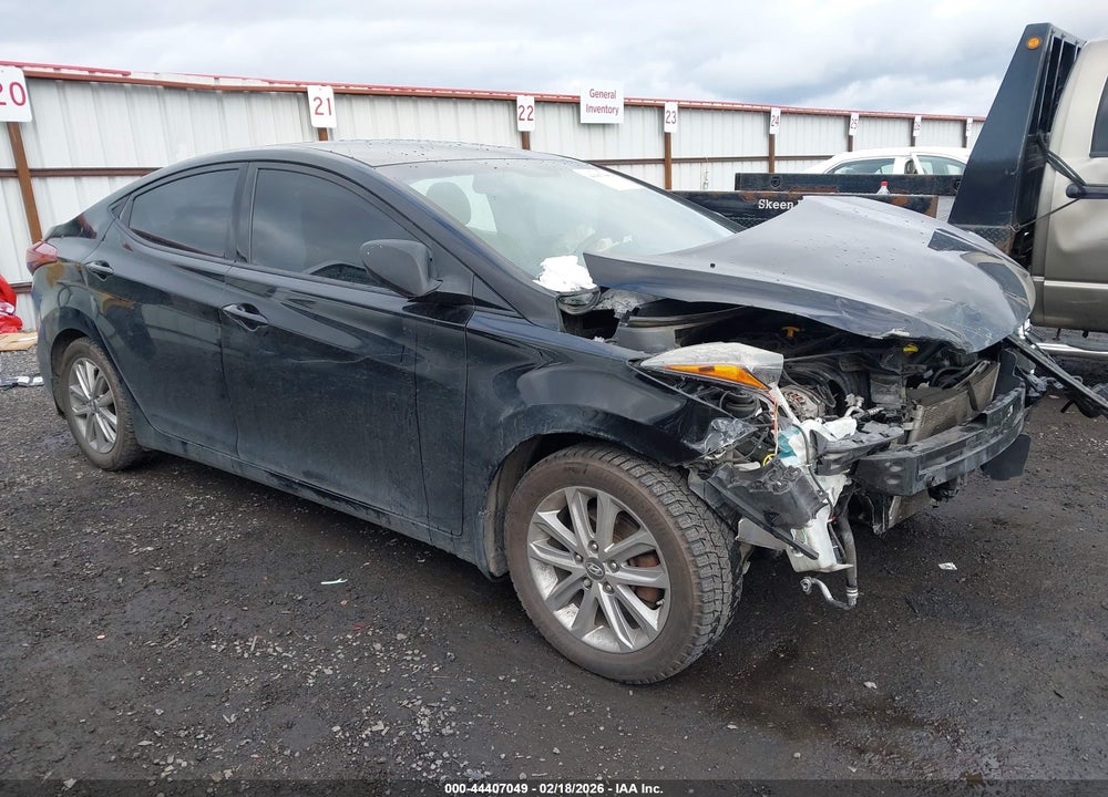 2015 HYUNDAI ELANTRA SE VIN: KMHDH4AEXFU381090