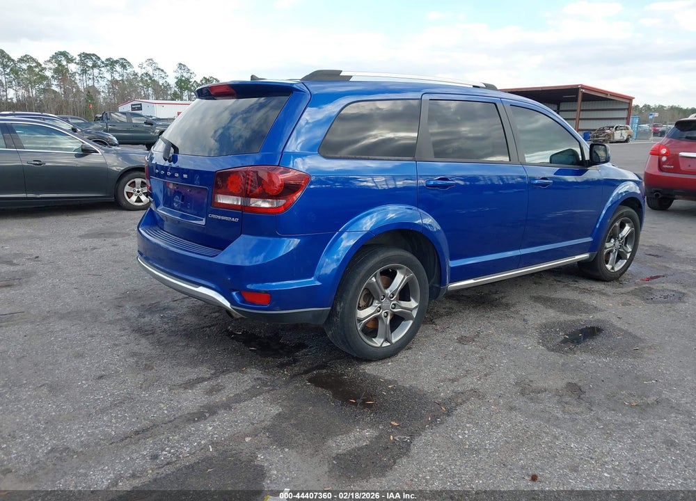 2015 DODGE JOURNEY CROSSROAD VIN: 3C4PDCGB3FT564653