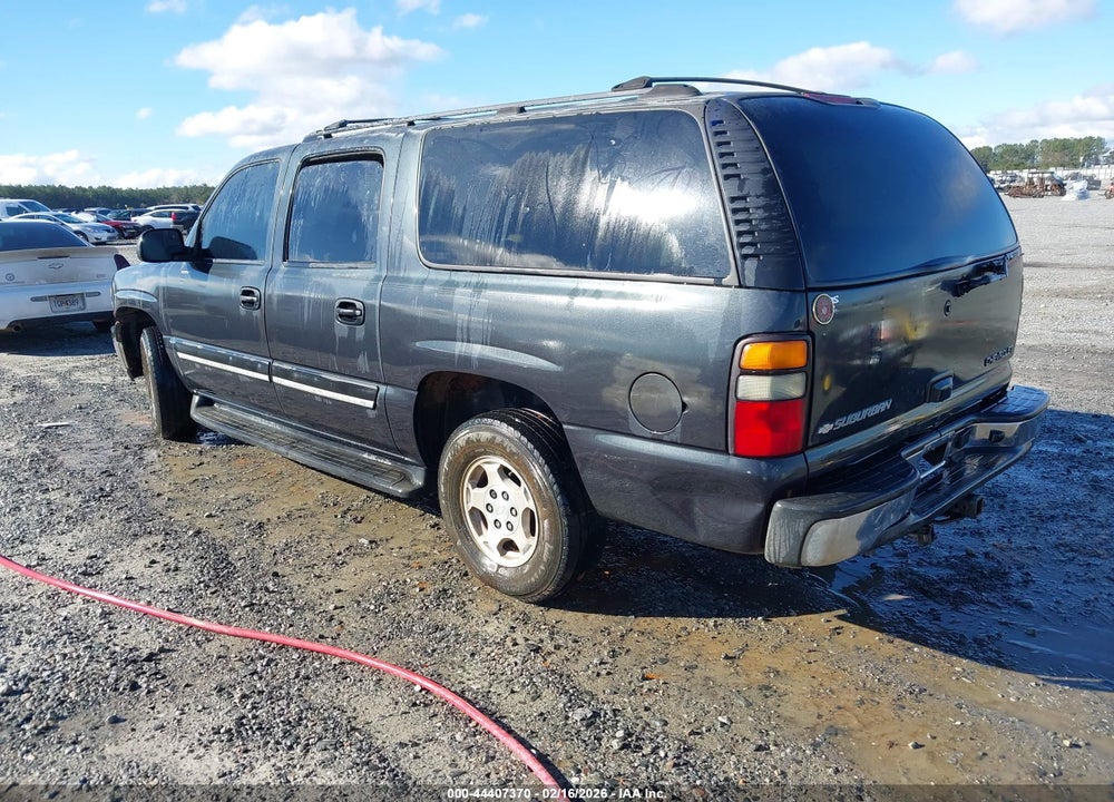 2004 CHEVROLET SUBURBAN 1500 LS VIN: 1GNEC16Z44J223884