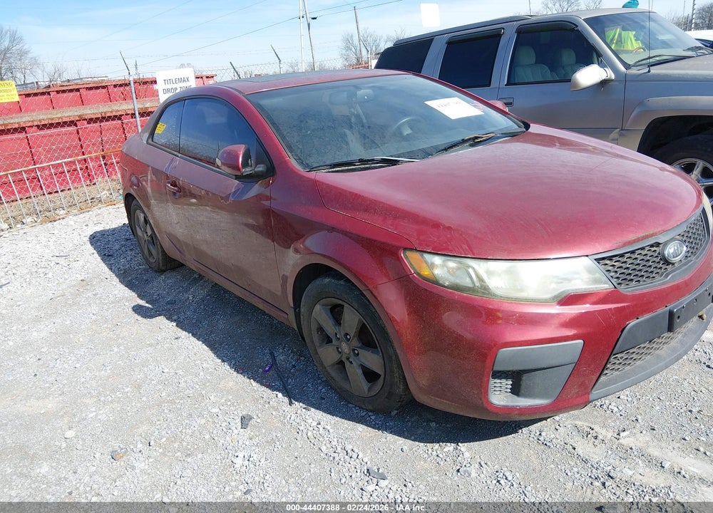 2010 KIA FORTE KOUP EX VIN: KNAFU6A28A5262433