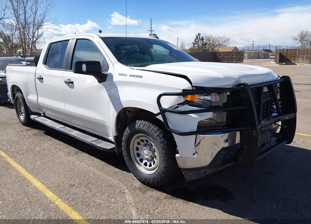 2020 CHEVROLET SILVERADO 1500 4WD  STANDARD BED WT VIN: 1GCUYAEF2LZ223573