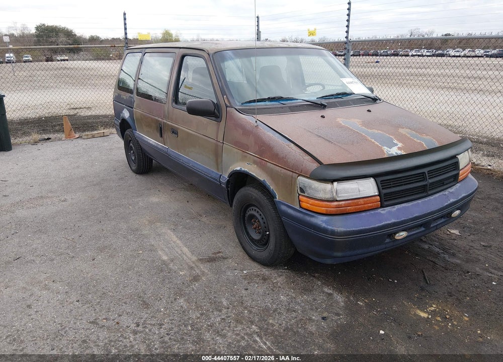 1995 DODGE CARAVAN VIN: 2B4GH2535SR209326