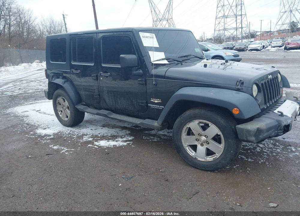 2008 JEEP WRANGLER UNLIMITED SAHARA VIN: 1J4GA59188L633886