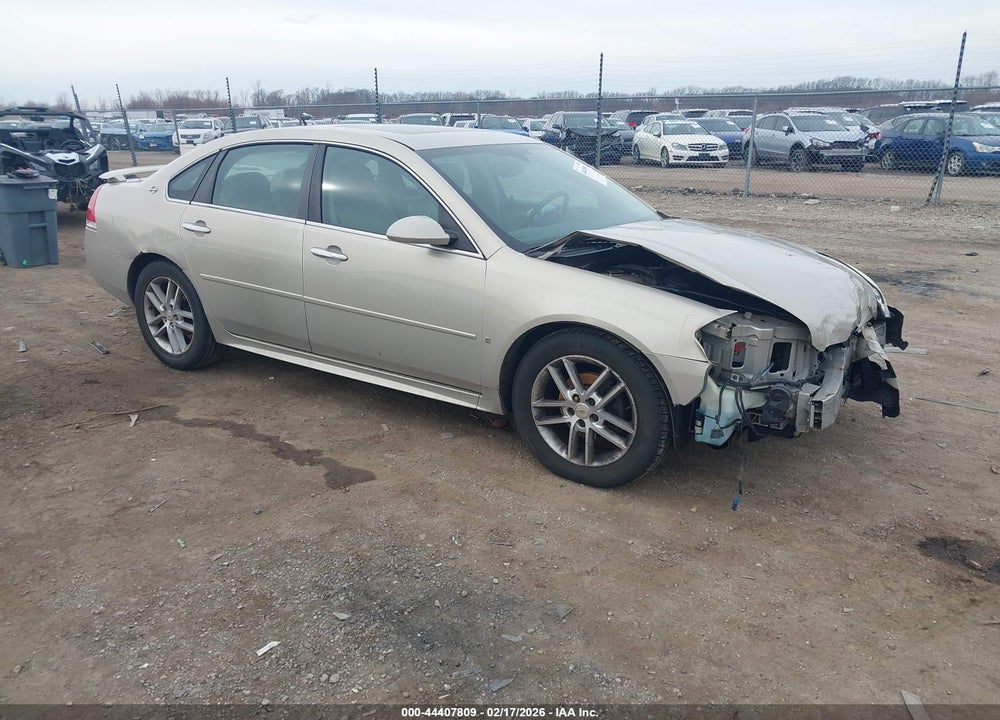 2009 CHEVROLET IMPALA LTZ VIN: 2G1WU57M991219876