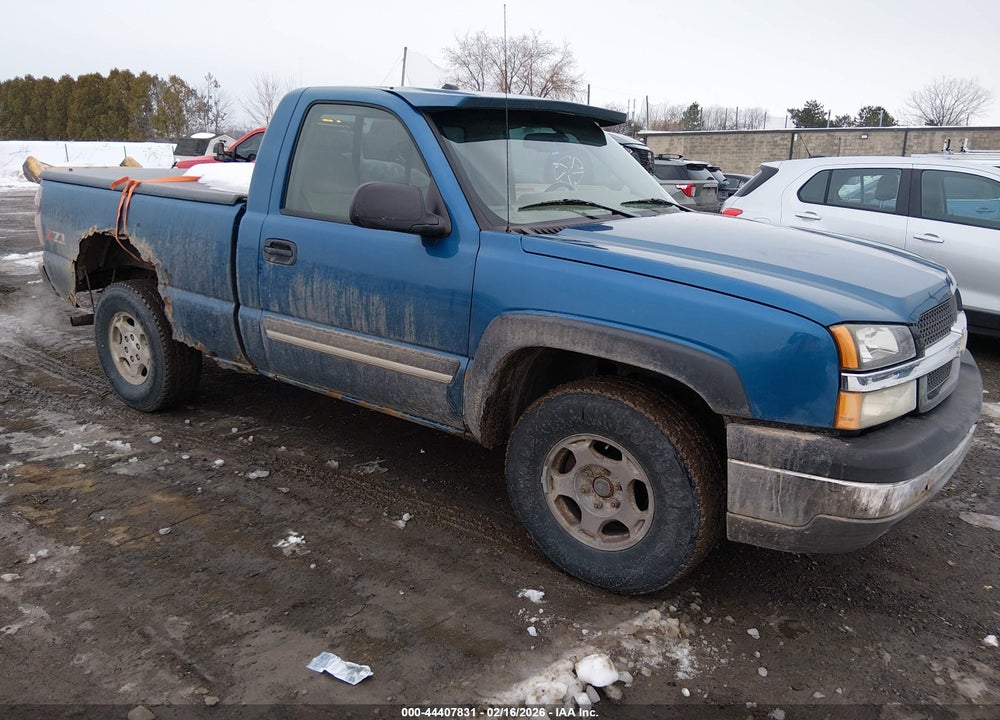 2004 CHEVROLET SILVERADO 1500 Z71 VIN: 1GCEK14V74Z293053