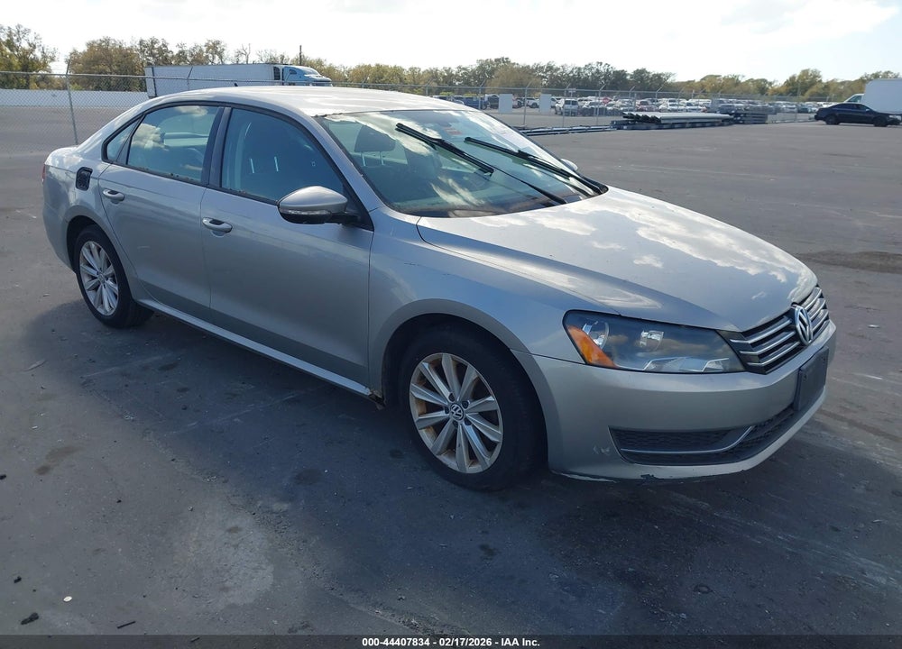 2012 VOLKSWAGEN PASSAT 2.5L S VIN: 1VWAP7A37CC081080