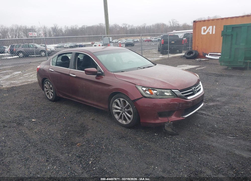 2013 HONDA ACCORD SPORT VIN: 1HGCR2F58DA074625