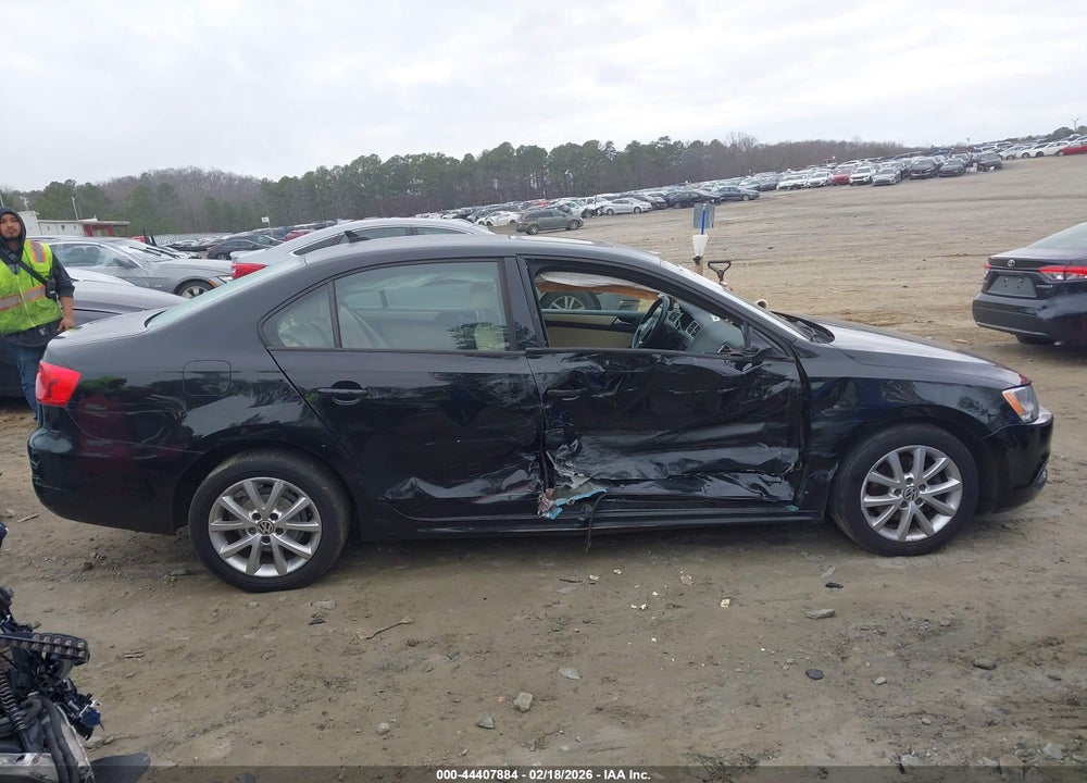 2012 VOLKSWAGEN JETTA 2.5L SE VIN: 3VWDP7AJ5CM334309