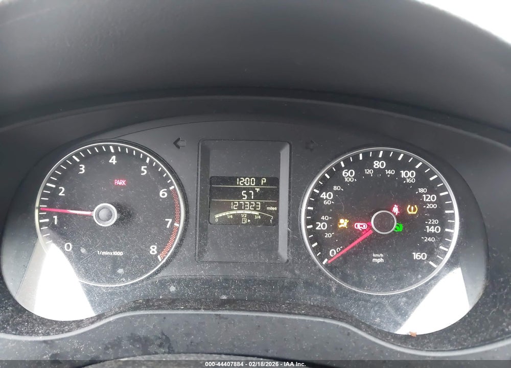 2012 VOLKSWAGEN JETTA 2.5L SE VIN: 3VWDP7AJ5CM334309