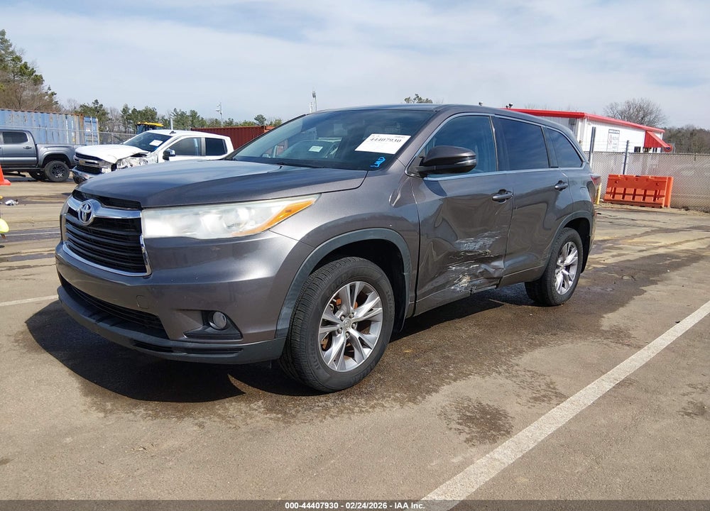 2014 TOYOTA HIGHLANDER LE PLUS V6 VIN: 5TDZKRFH7ES030412