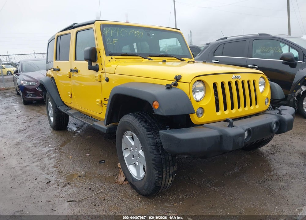 2015 JEEP WRANGLER UNLIMITED SPORT VIN: 1C4BJWDG0FL612044