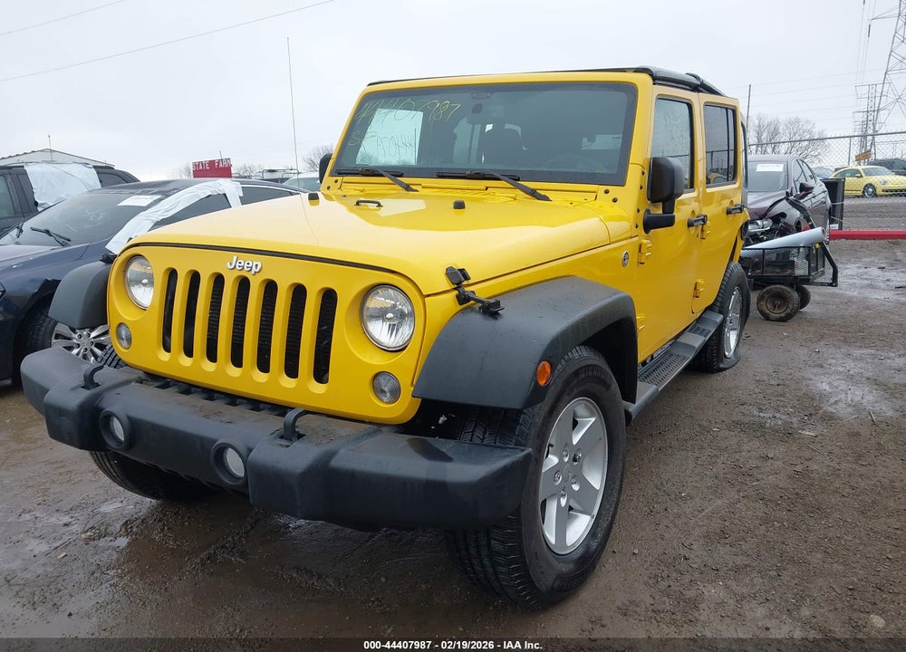 2015 JEEP WRANGLER UNLIMITED SPORT VIN: 1C4BJWDG0FL612044