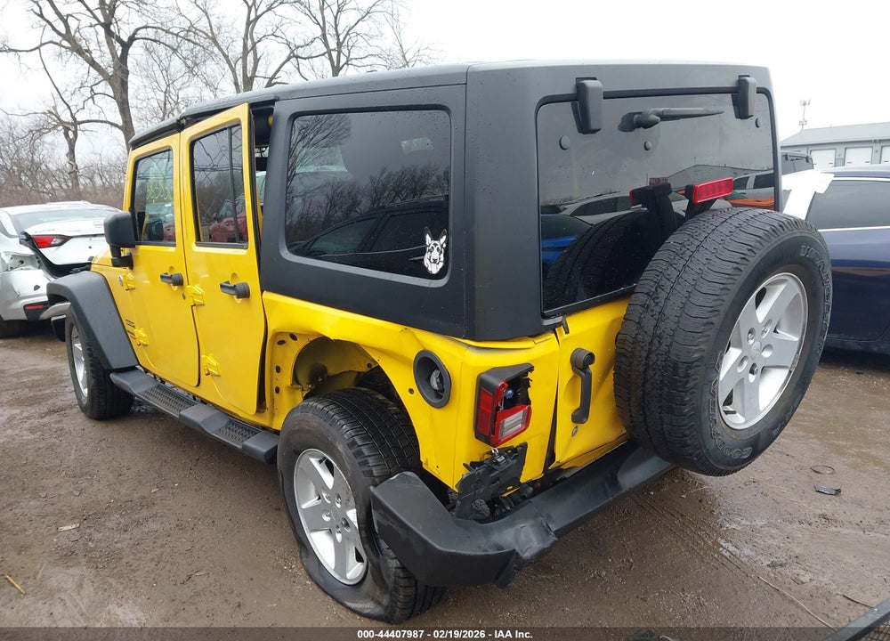 2015 JEEP WRANGLER UNLIMITED SPORT VIN: 1C4BJWDG0FL612044