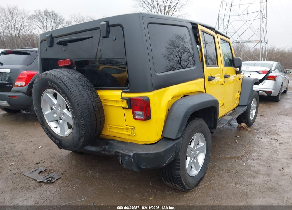 2015 JEEP WRANGLER UNLIMITED SPORT VIN: 1C4BJWDG0FL612044