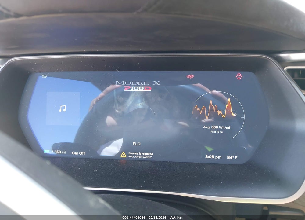 2017 TESLA MODEL X P100D VIN: 5YJXCBE49HF051720