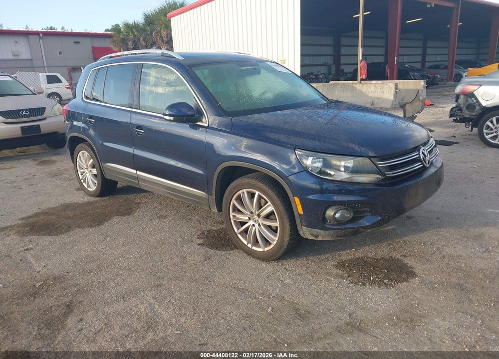 2012 VOLKSWAGEN TIGUAN SE VIN: WVGAV7AXXCW605134
