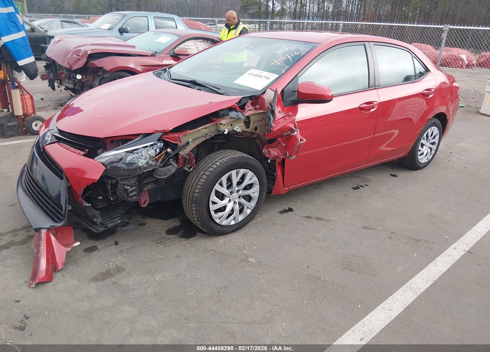 2018 TOYOTA COROLLA LE VIN: 2T1BURHEXJC020491