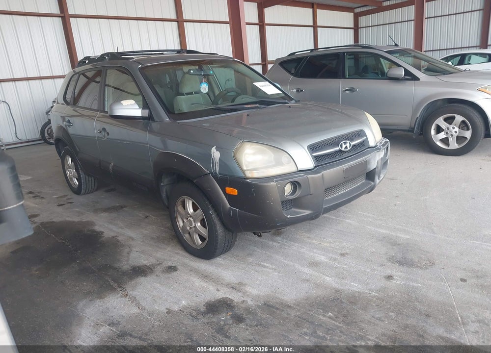 2005 HYUNDAI TUCSON GLS/LX VIN: KM8JN12D65U155465