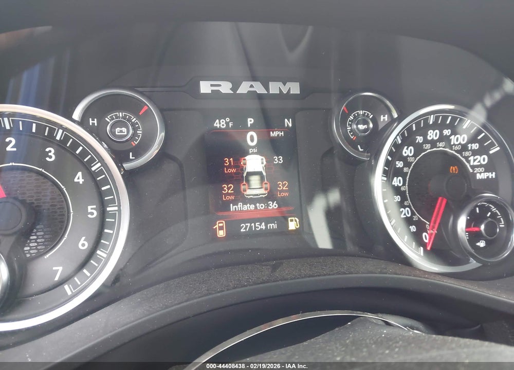 2024 RAM 1500 BIG HORN  4X4 5'7 BOX VIN: 1C6RRFFG2RN111094