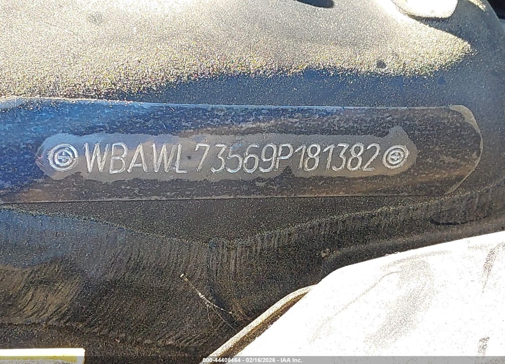 2009 BMW 335I VIN: WBAWL73569P181382