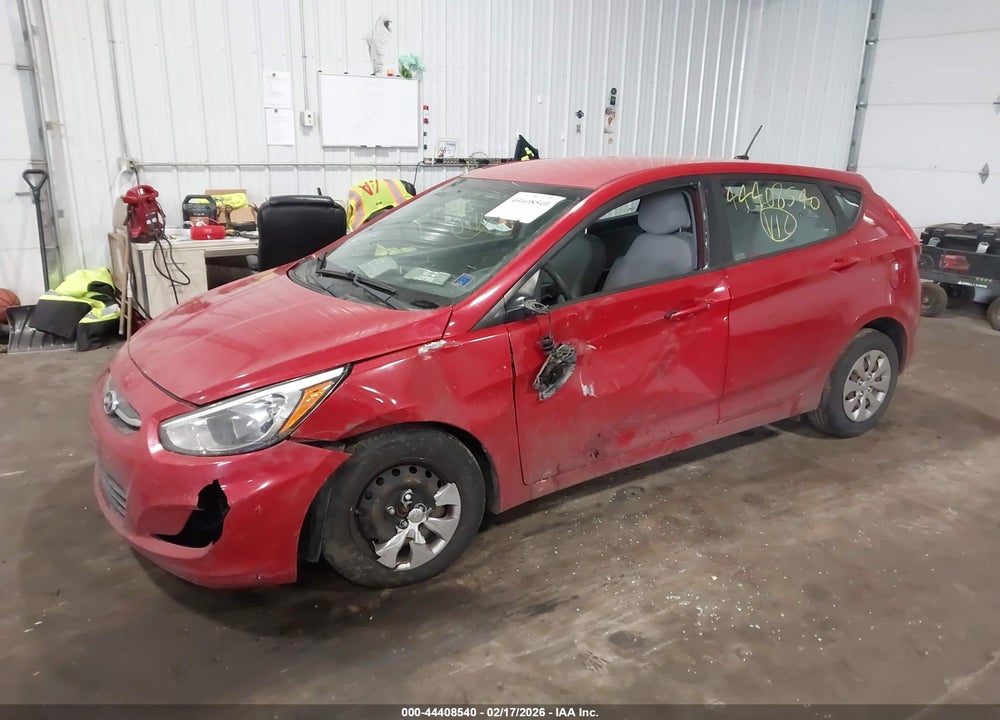 2017 HYUNDAI ACCENT SE VIN: KMHCT5AE1HU313215