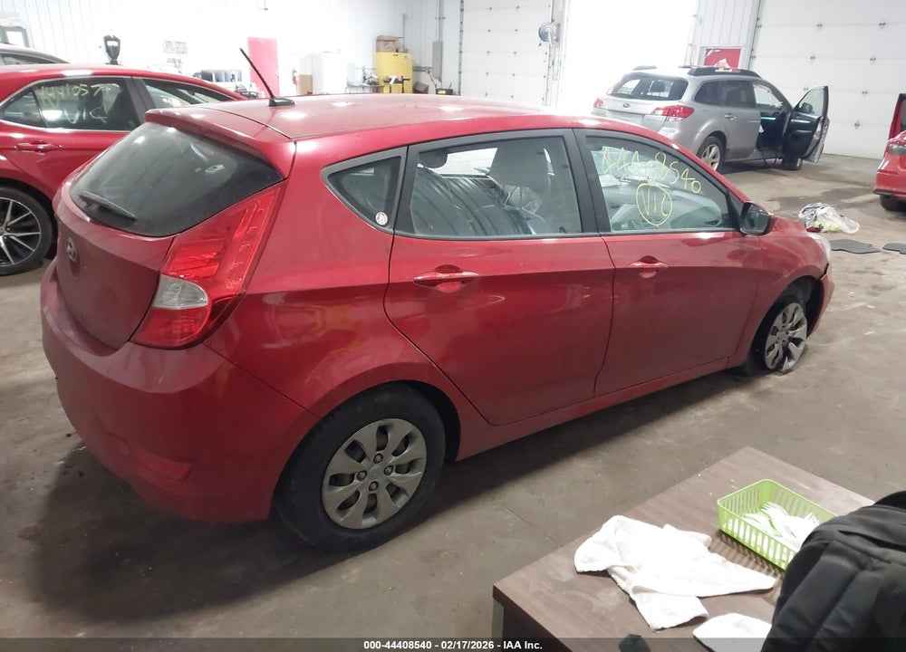 2017 HYUNDAI ACCENT SE VIN: KMHCT5AE1HU313215