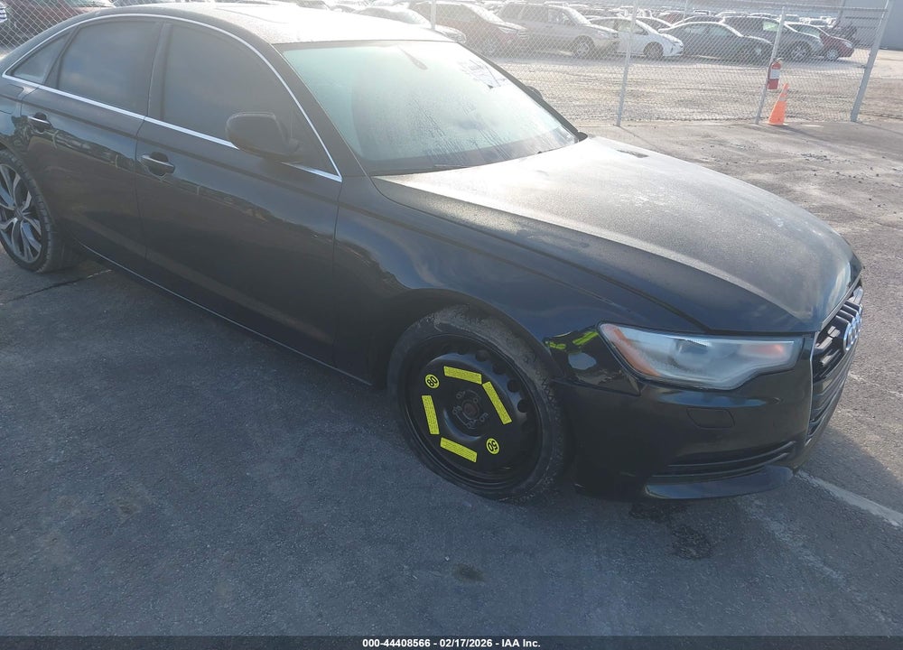 2013 AUDI A6 2.0T PREMIUM VIN: WAUDFAFC8DN084226