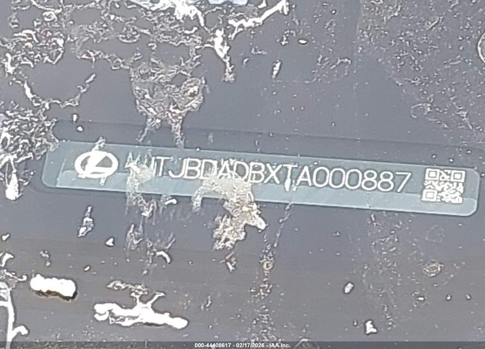 2026 LEXUS RZ 350E PREMIUM VIN: JTJBDADBXTA000887