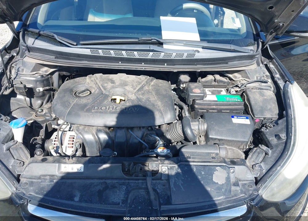 2016 HYUNDAI ELANTRA VALUE EDITION VIN: KMHDH4AE2GU636784