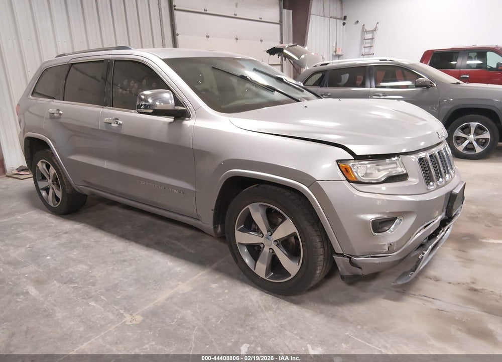 2014 JEEP GRAND CHEROKEE OVERLAND VIN: 1C4RJFCG7EC528320