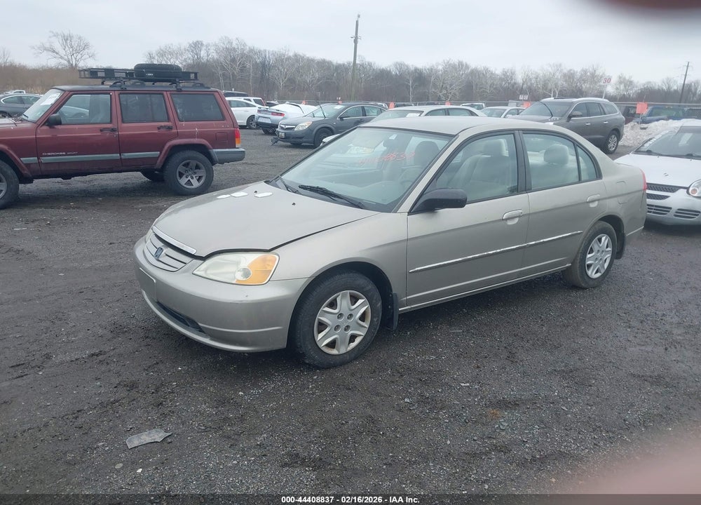 2003 HONDA CIVIC LX VIN: 2HGES16583H604776