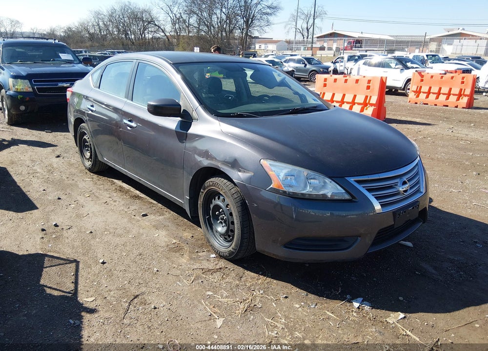 2013 NISSAN SENTRA S VIN: 3N1AB7AP5DL791656