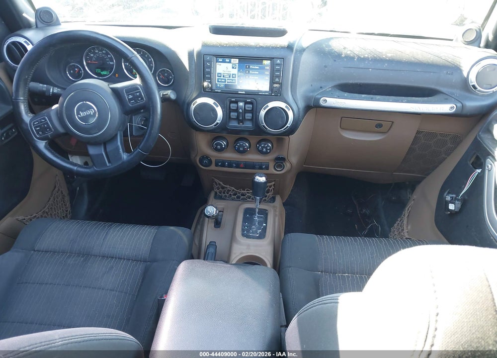 2012 JEEP WRANGLER UNLIMITED RUBICON VIN: 1C4HJWFG7CL125264