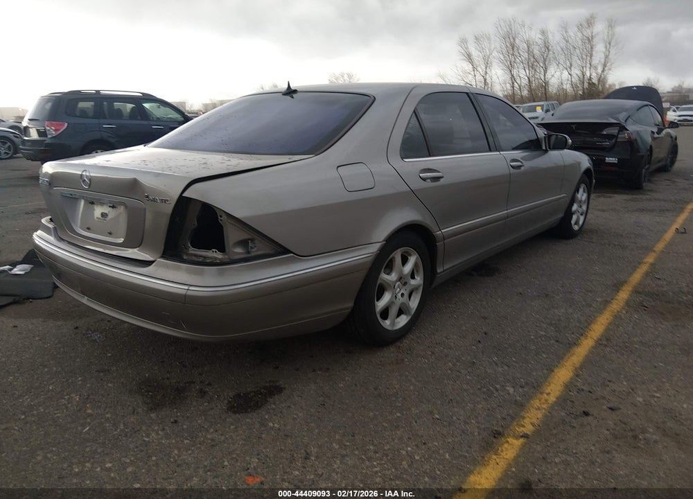 2006 MERCEDES-BENZ S 430 4MATIC VIN: WDBNG83J86A481525