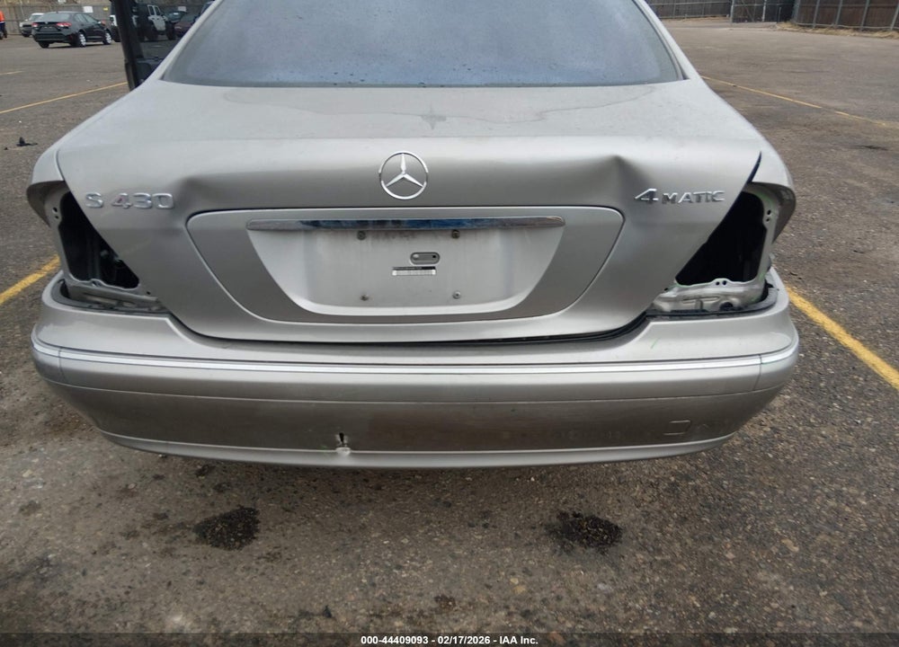 2006 MERCEDES-BENZ S 430 4MATIC VIN: WDBNG83J86A481525