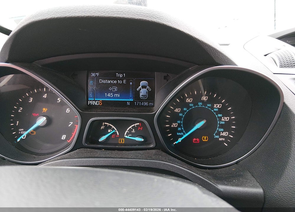 2016 FORD ESCAPE SE VIN: 1FMCU0GX7GUC50953