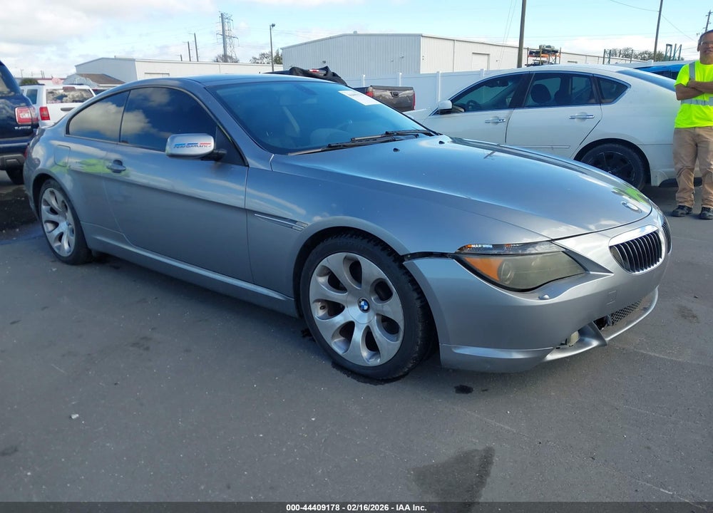 2004 BMW 645CI VIN: WBAEH73414B190016