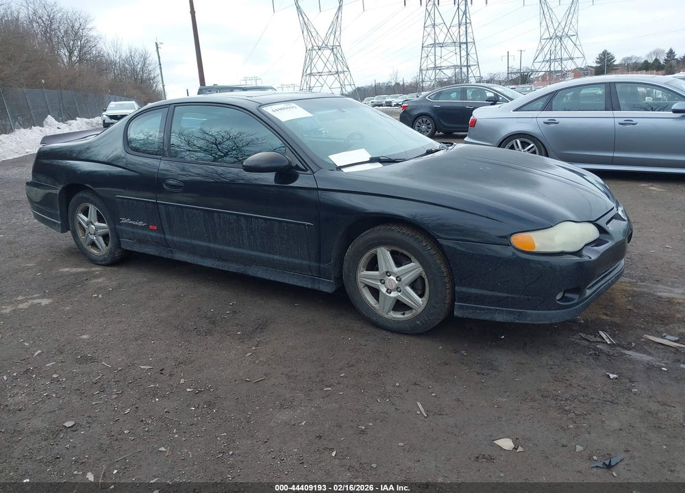 2004 CHEVROLET MONTE CARLO SUPERCHARGED SS VIN: 2G1WZ151X49344396
