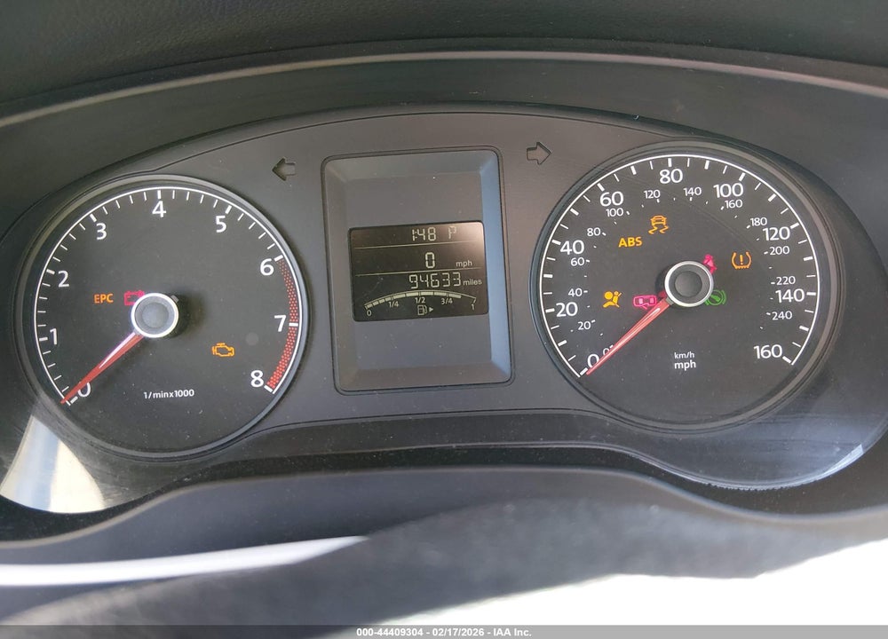 2014 VOLKSWAGEN JETTA 2.0L S VIN: 3VW2K7AJ5EM384216