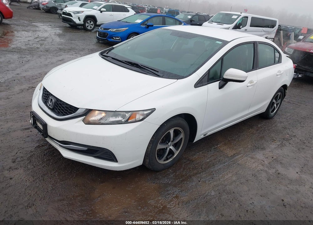 2015 HONDA CIVIC SE VIN: 19XFB2F75FE291843