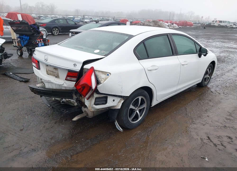2015 HONDA CIVIC SE VIN: 19XFB2F75FE291843