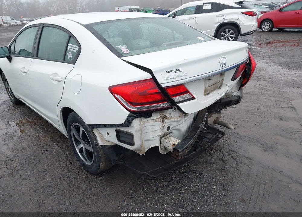 2015 HONDA CIVIC SE VIN: 19XFB2F75FE291843