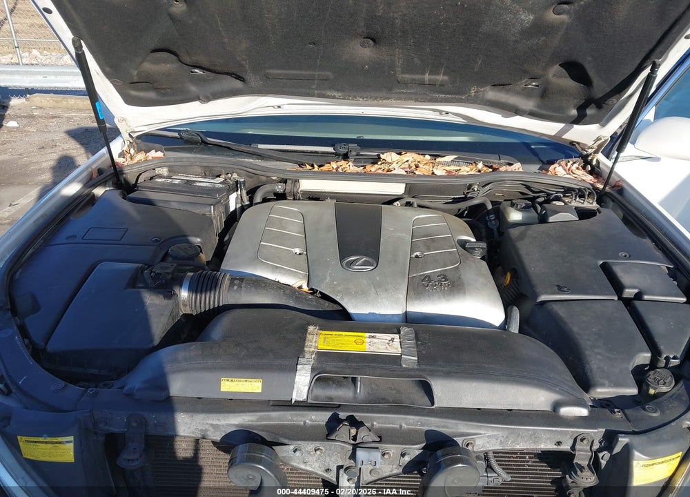 2001 LEXUS LS 430 VIN: JTHBN30F510015710