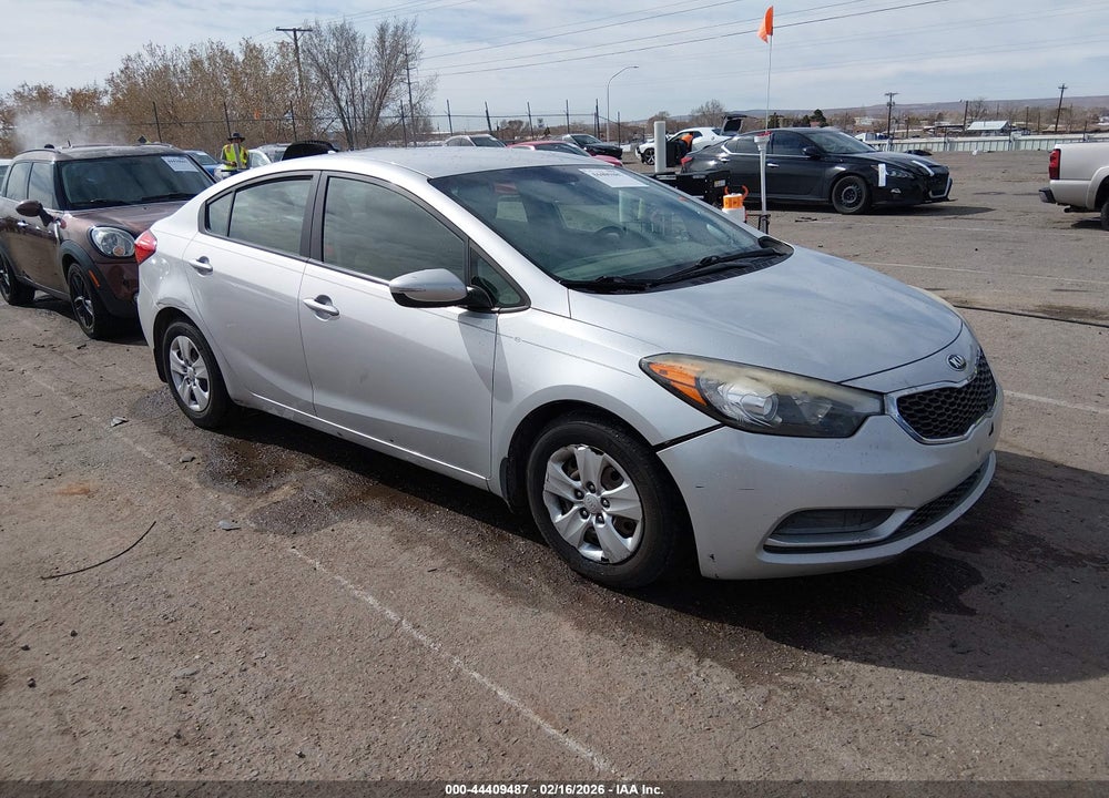 2016 KIA FORTE LX VIN: KNAFK4A67G5550224